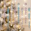 12Pcs High Transparency Christmas Hanging Ice Columns Icicle Decorations Pendant  Home Decor