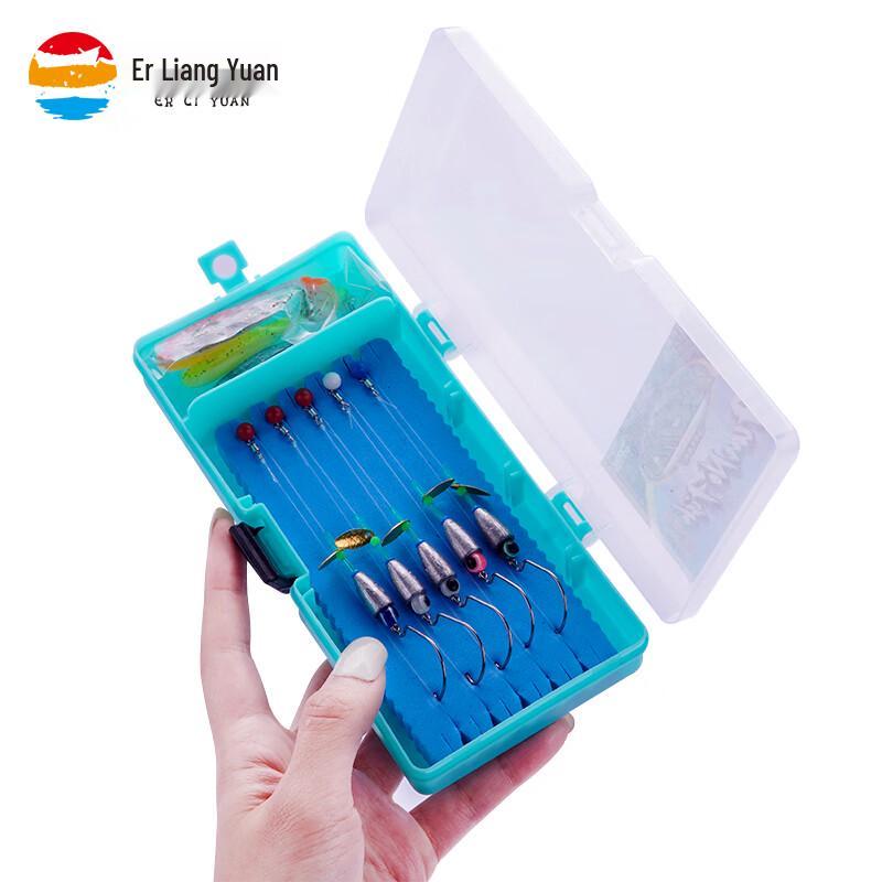 

Pre-Tied Texas Rig Soft Bait Fishing Lure Kit