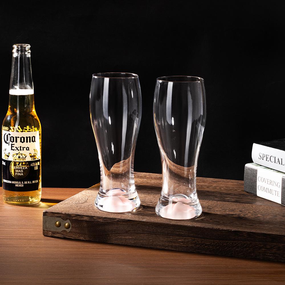 Creative Luxury Lead-Free Crystal Beer Mug Set - High-End Craft Glasses for Home and Entertaining