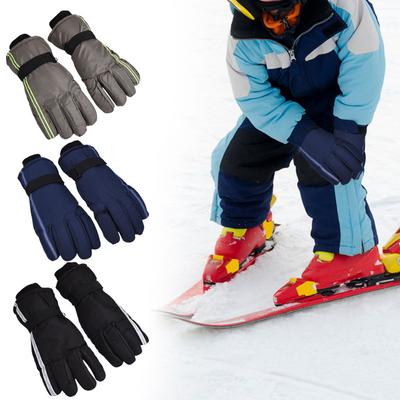 Multiuse Warm Ski Gloves with Adjustable Wrist for Women Men Unisex Thick Linings Gloves for Outdoor Winter Activity