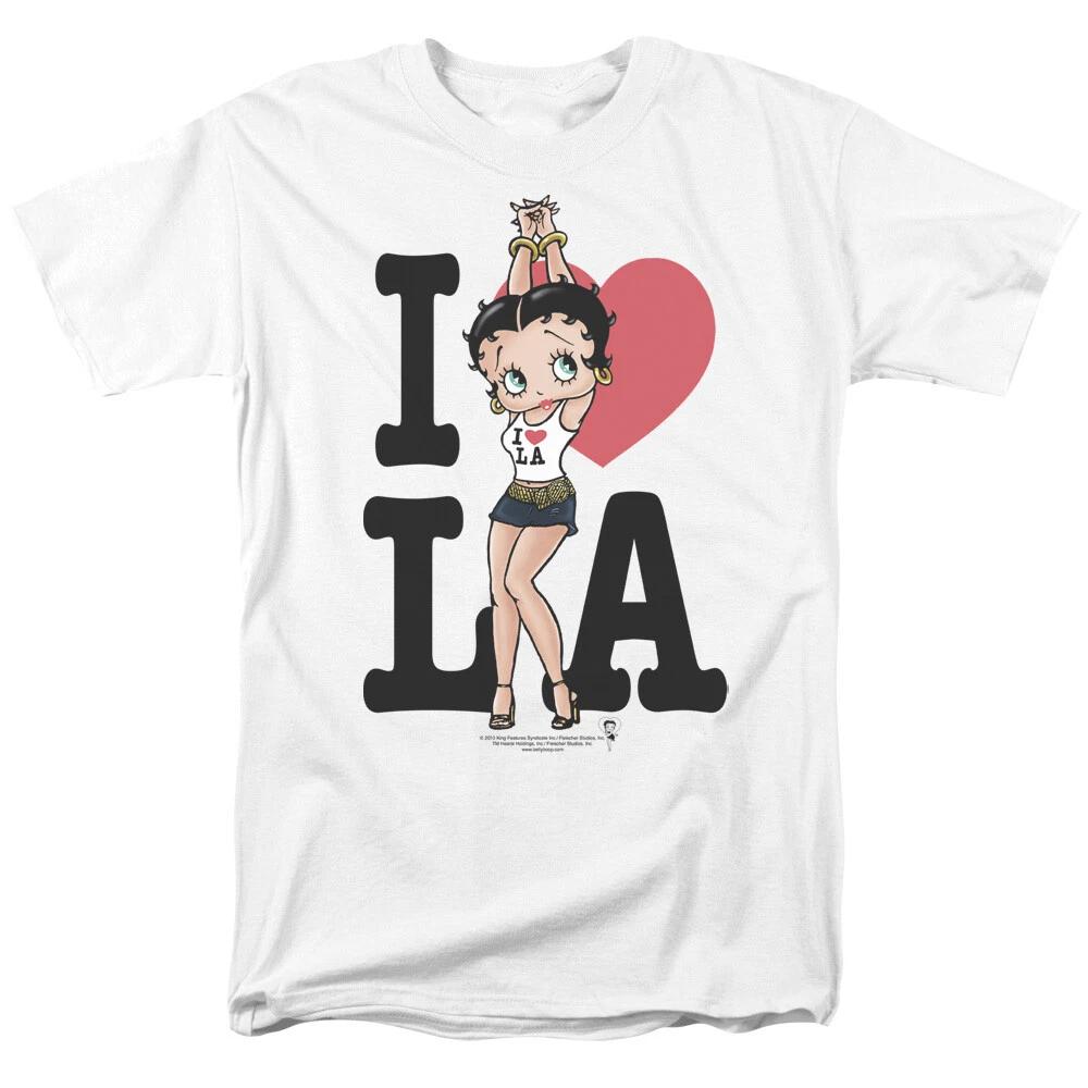 Betty Boop  I Heart LA  T-Shirt - to 5X 4XL