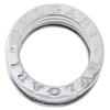 BVLGARI B-Zero1 Ring Be zero one 4 bands pink K18 white gold/garnet #3.9(US Size) 12.6g Women Used