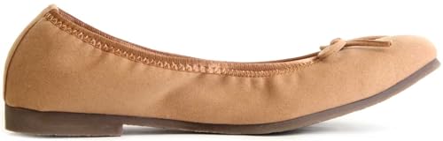 Arch Concierge Women's Low-Heel Pumps, Comfortable To Wear, Made In Japan, Size IM45251, D Beige, Small