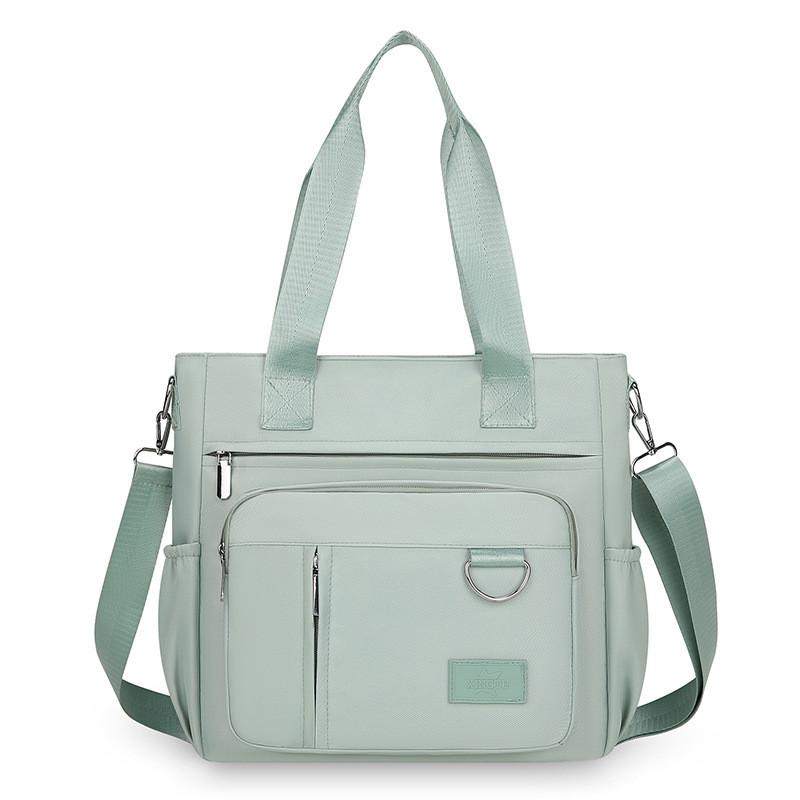 Nylon Bag For Women With Multiple Pockets And Zipper Closure For Daily Use