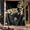 Wall Hanging Tapestry,Arctic Monkeys Printed Fabric Backdrop For Dorm Room Party Decoration