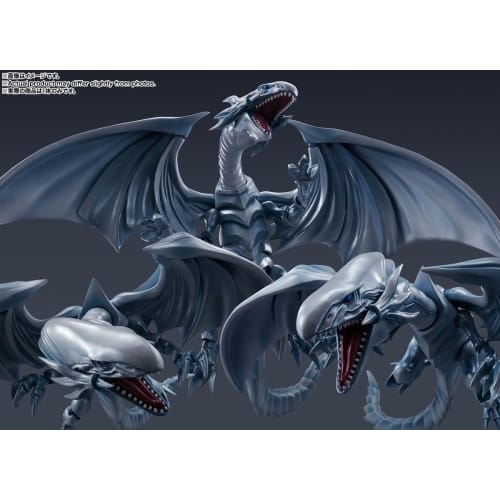 TAMASHII NATIONS S.H. MonsterArts Yu-Gi-Oh! Duel Monsters Blue-Eyes White Dragon, Approximately 220mm, PVC & ABS Painted Action Figure