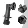 For Karcher K2-K3 Pressure Washer Water Inlet Elbow Pipe, Black Connector For Car Washing And Versatile Outdoor Cleaning Part