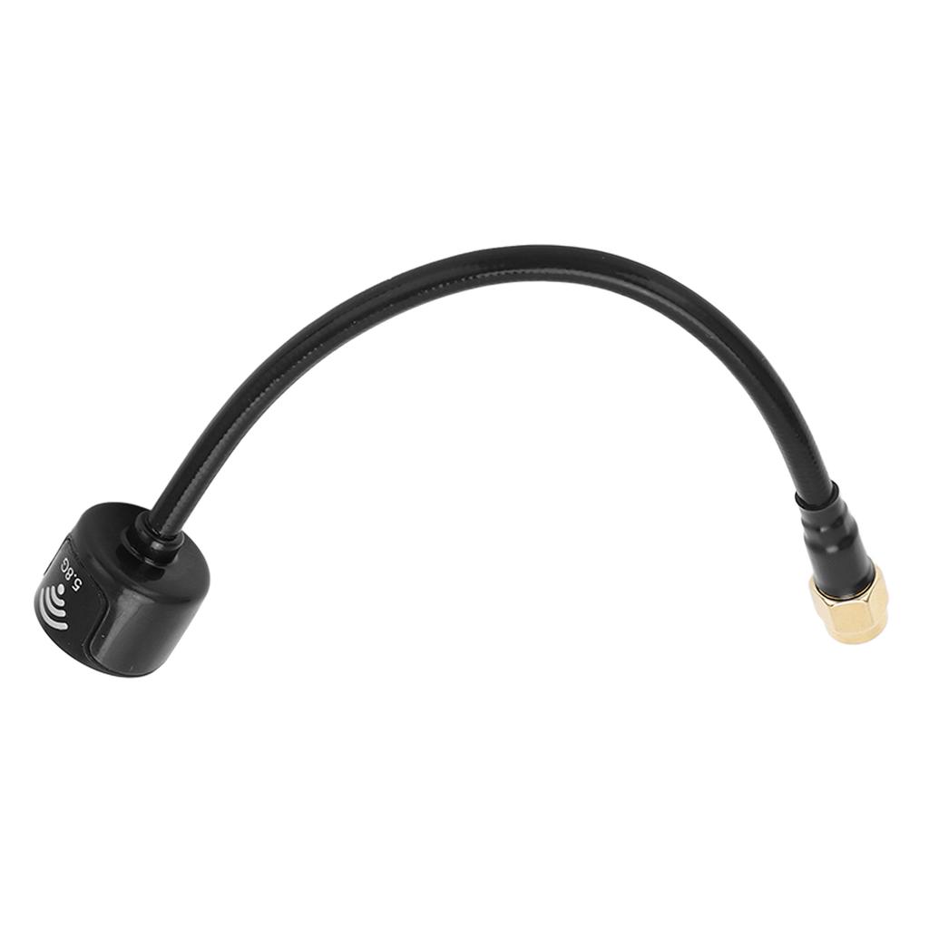 5.8GHz FPV Drone Antenna 155mm 2.5 Dbi Antenna with Inner Hole RPSMA for RC FPV Machine(Black )