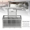 Universal Dishwasher Basket Cutlery Dinnerware Dishwasher Basket with 8 Compartments Replacement Kitchen Accessories