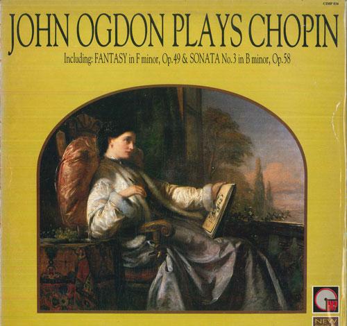 

Виниловая пластинка JOHN OGDON Джон Огдон играет Шопена CIMP834 IMP CLASSICS 1987 Япония Классика Б/у