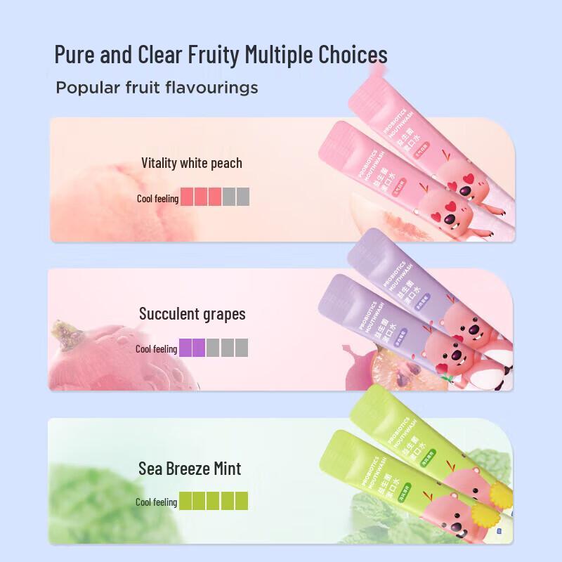 bop Loopy Co-branded Multi-Flavor Mouthwash Sticks