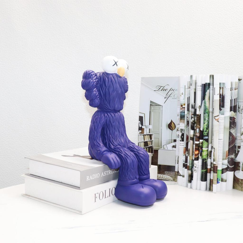 KAWS Sesame Street Bear Sculpture for Home or Hotel Decoration