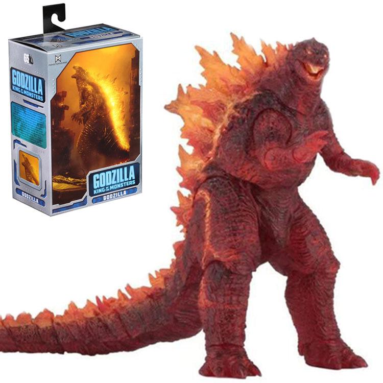 NECA 2019 Burning Godzilla Nuclear Explosion Action Figure Model
