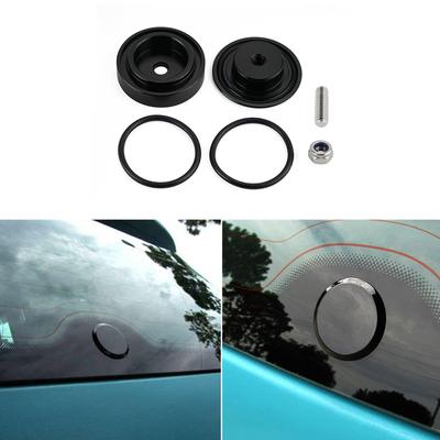 1 Set Aluminum Car Rear Wiper Delete Kit Plug Cap For VW Golf Polo Passat Scirocco Tiguan for Skoda Octavia Seat
