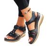 Fashion Summer Women’s Sandals 2025 New Flower Wedge Platform Orthopedic Shoes Woman Retro Casual Comfort Peeping Toes