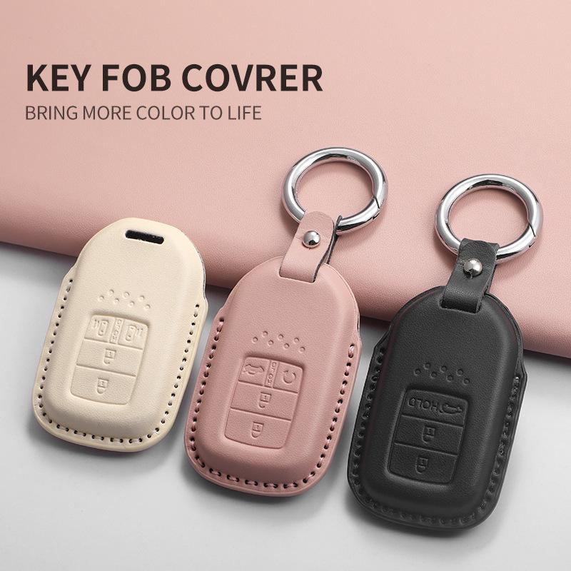 Honda Key Cover: Compatible with Vezel, Odyssey, CR-V, Accord, Civic, XR-V, Lingpai, UR-V, Fit, and Haoying.