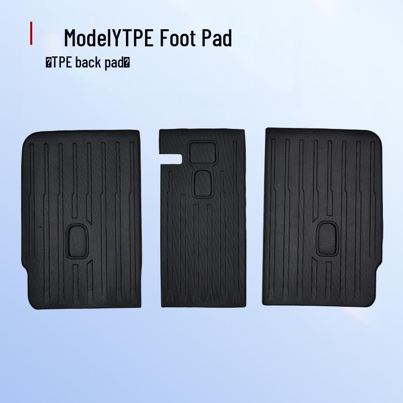 Tesla Model Y TPE Floor Mats: Full Coverage for Car, Trunk, and Integrated Areas