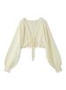 SPRING Openwork Cardigan PWNT251121 YEL F Women's