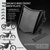 Electric Bike Number Plate with Cable Tie ABS Off Road Motorcycle Number Plate Protectors With Easy Installation