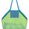 Kids' Large Mesh Toy Storage Backpack for Beach Sand Tools.