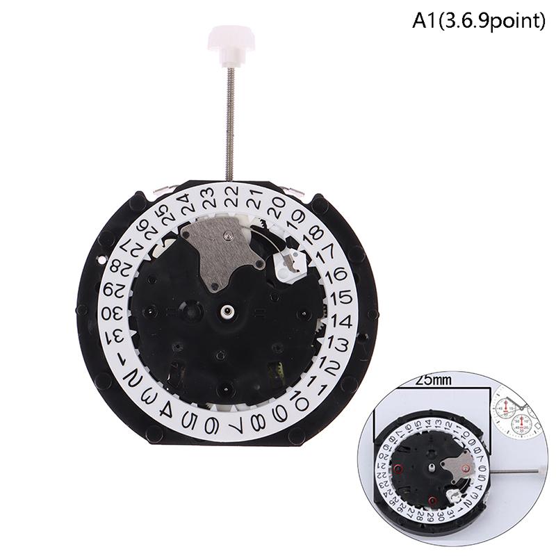 Watch Movement Accessories Pe90 Movement 6-Pin 3-Point 3\6\9 Or 6\9\12 Bit Small Second Single Calendar Maintenance