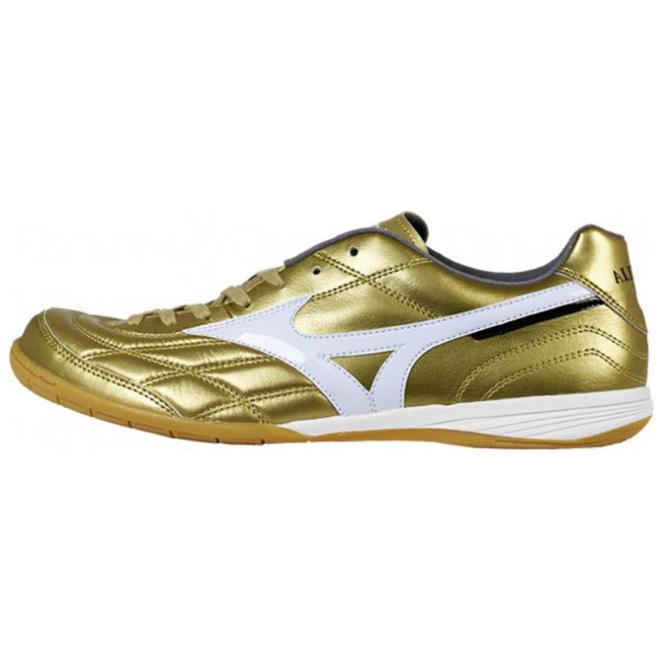 Mizuno Morelia Япония Круглый носок Удобные IC/IN Нескользящие Прочные Футбольные бутсы Мужские Футбольные бутсы Золотой Q1GA211150 42