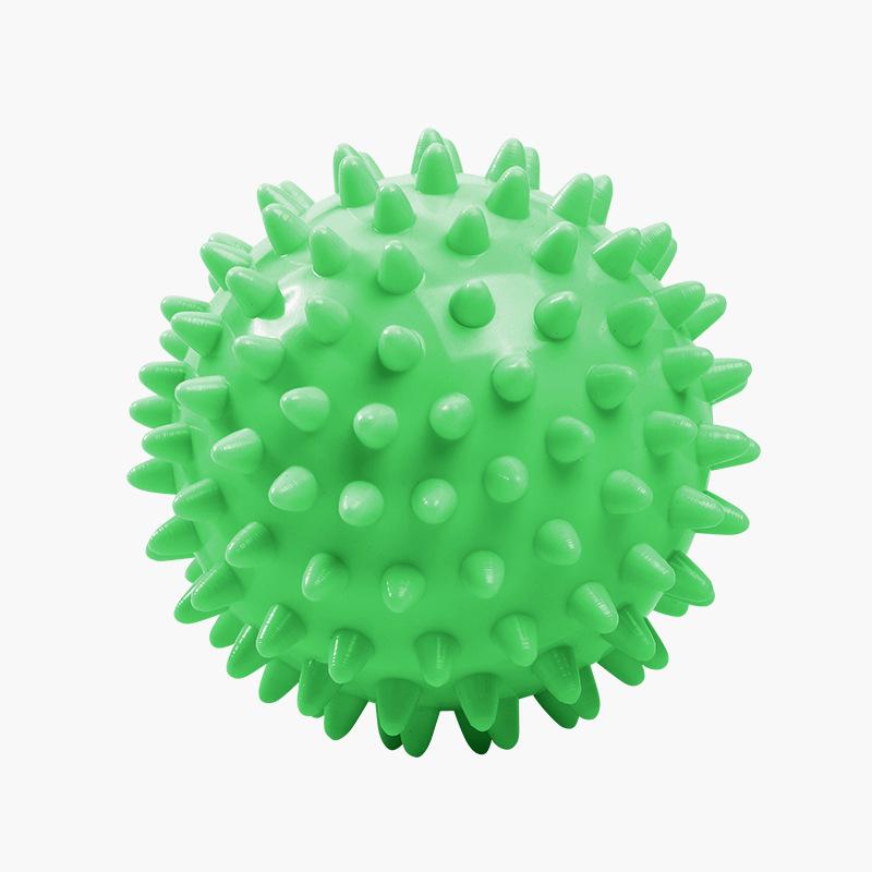 7.5cm PVC Hedgehog Massage Ball for Muscle Relaxation & Sports Fitness
