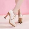Women's Bare Boots  Spring New Designer Shoes Pointed Toe High Heels Dress Shoes Woman Stilettos Pointed Toe Pumps Fashion