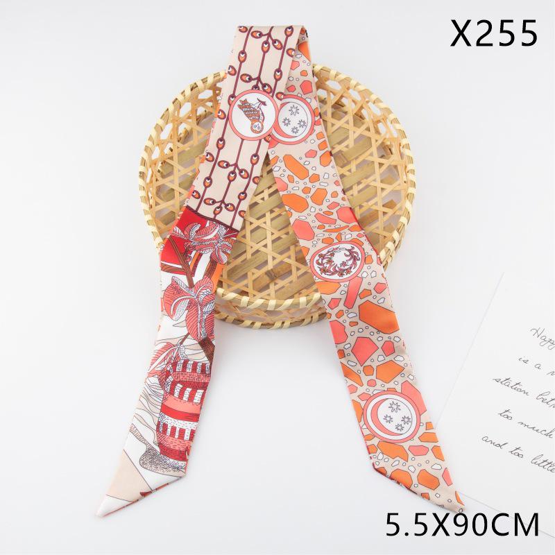 Versatile Vintage Silk Scarf: Hair Tie, Headband, Bag Accessory