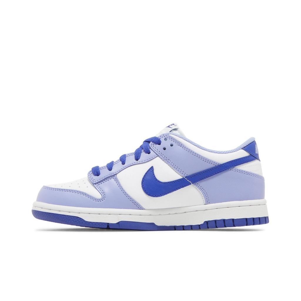 Nike Dunk Low PreSchool 'Blueberry' (Unisex) White / Light Thistle / Lapis Kids' Skateboarding Shoes DZ4457 100
