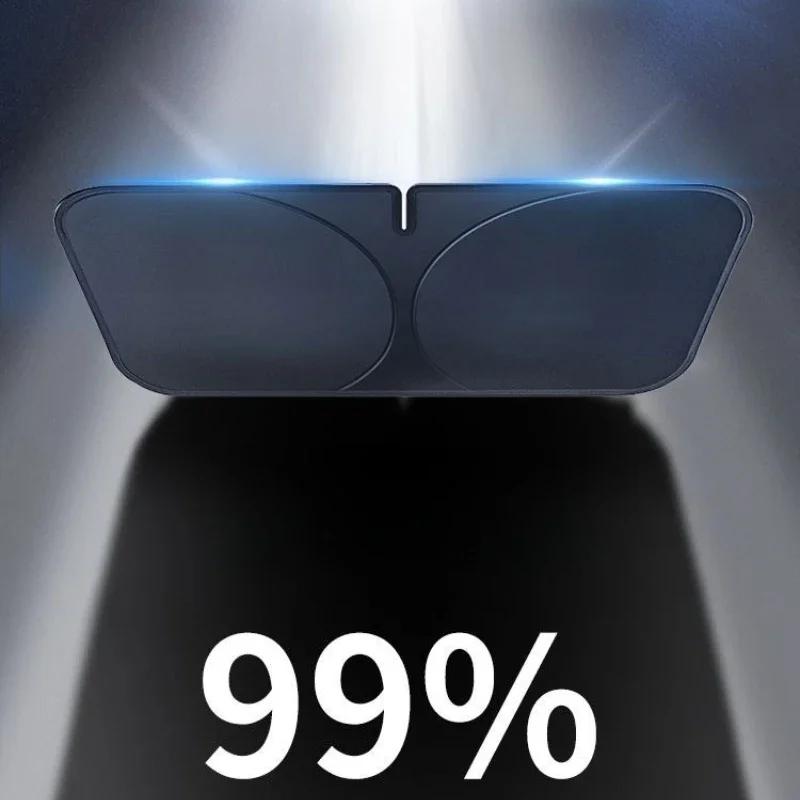 Car Front Windshield Sunshade For OMODA 9 C9 C5 PHEV SHS 2025 Accessories Window Heat Insulation Sun Shades Protection Parts