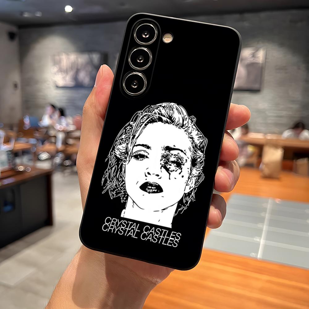 Band C-Crystal Castles Phone Case For Samsung S26 S24 Ultra S22 S23 S25 S20 Fe S21 Plus A54 A34 A53 A16 Back Cover