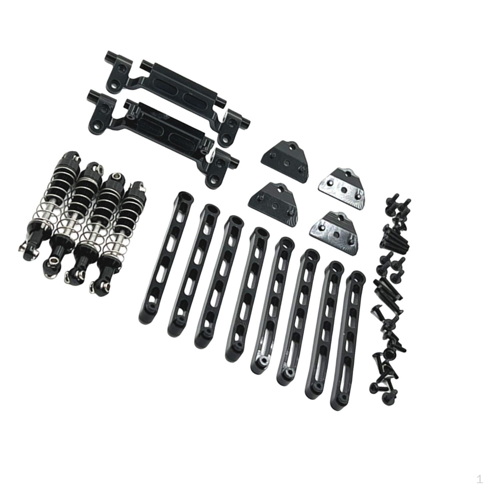 

Металеві покращення для 1:12 масштабних радіокерованих автомобілів, вантажівки MN78 Black