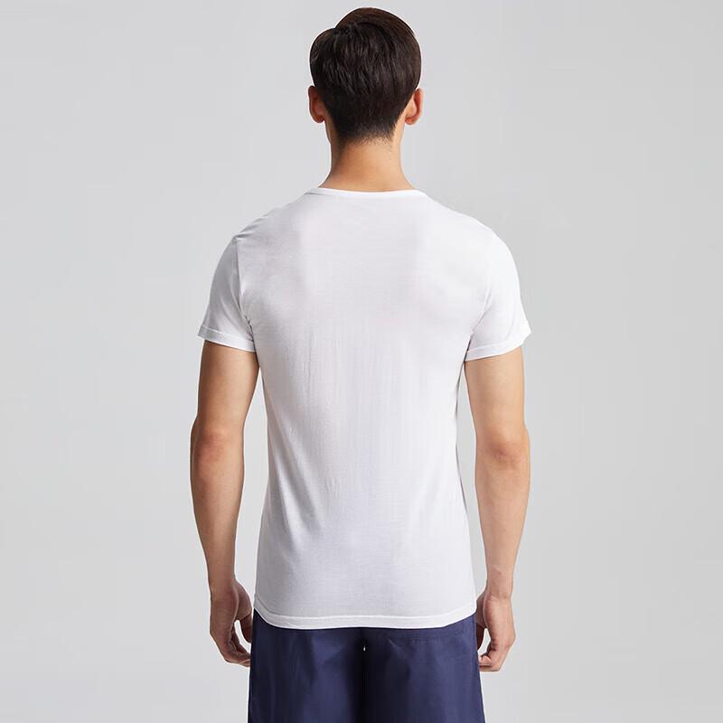 Yiershuang Men's Premium 100% Cotton Round Neck T-shirt