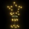 Vidaxl Choinka Stożkowa, 108 Ciepłych Białych Led, 70X180 Cm