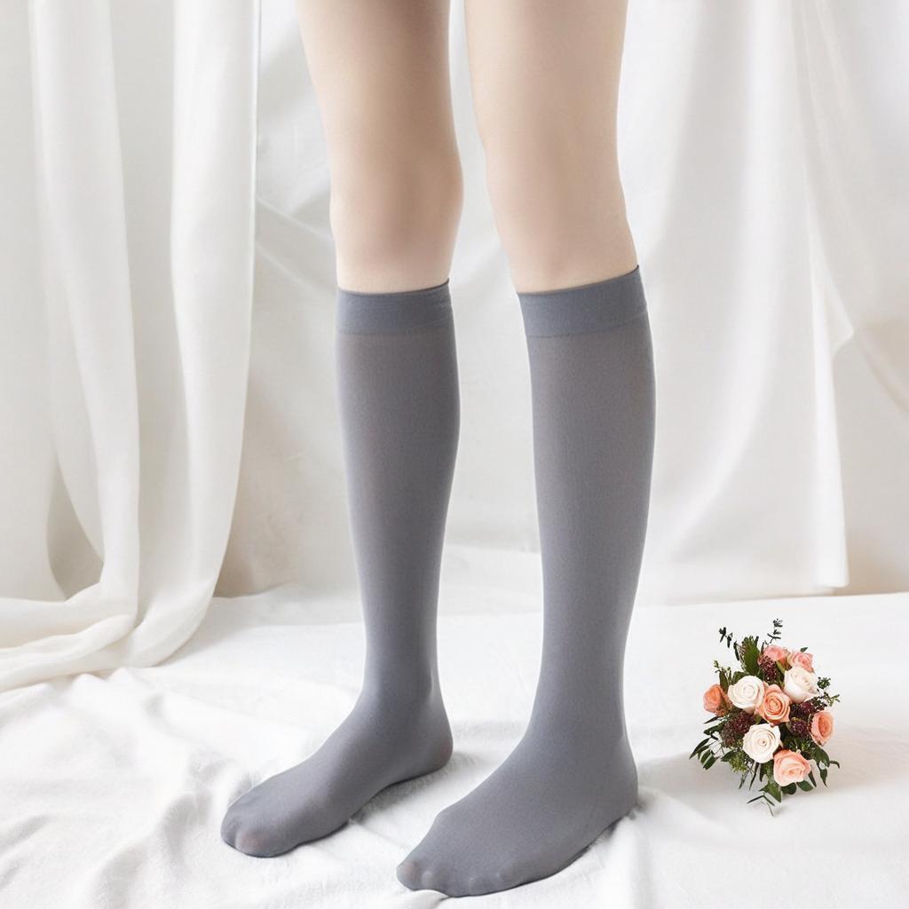 Women's Matte Bow Over-the-Knee Bavarian Festival Socks