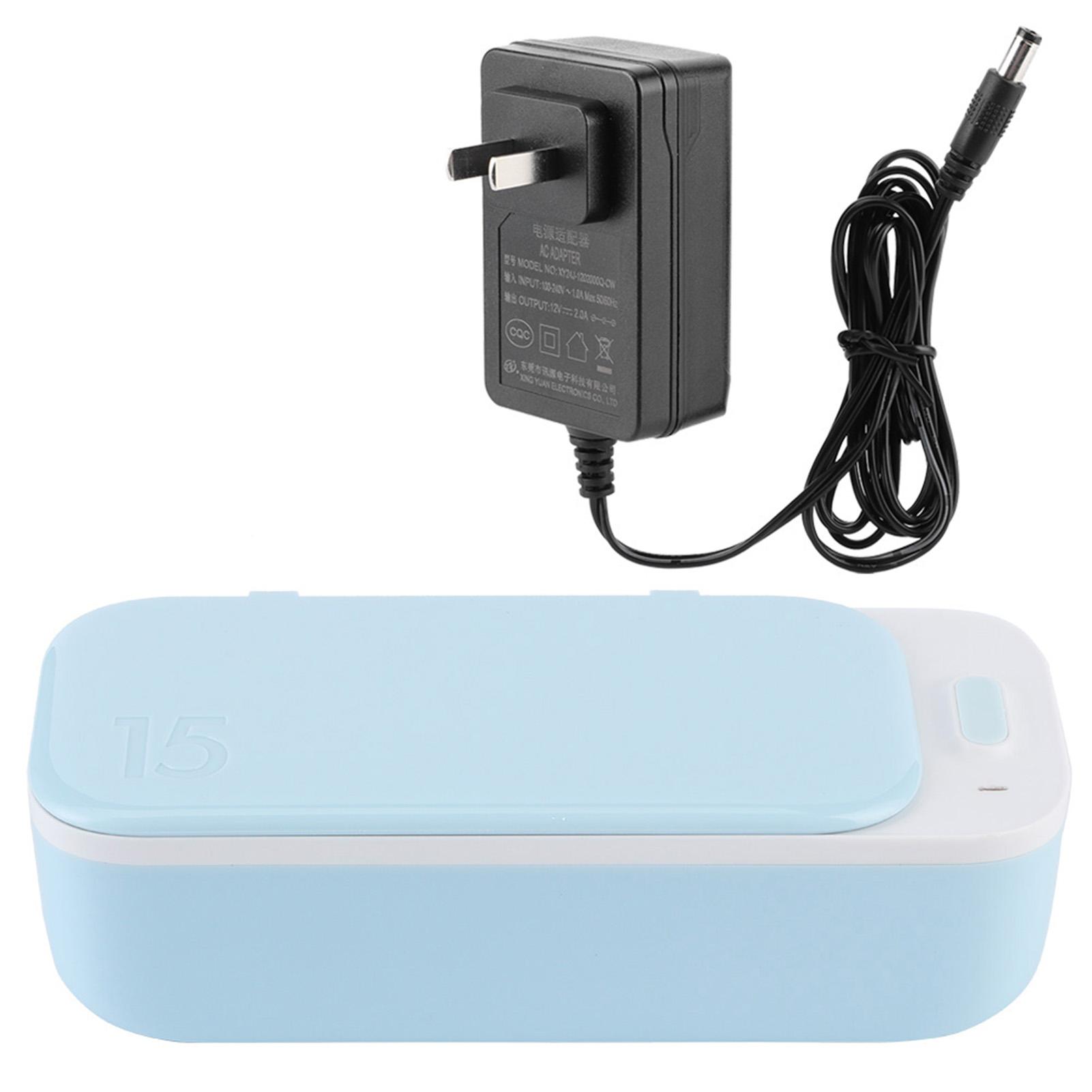 

MK‑183 46kHz Ультразвуковая чистящая машина 450 мл для чистки очков, часов, домашнего использования