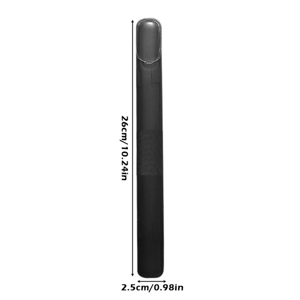 1pcs Portable Plastic Chopsticks Box 26cm Transparent Cutlery Straw Case Eyebrow Pencil Organizer