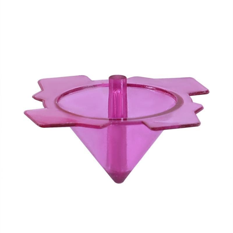Nostalgic Transparent Toy Gyroscope - Mini Spinning Gift for Kindergarten Children