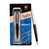 Cello Signature Moonlit & Indulge Blue Ball Pen Set of 2, 0.7mm Fine Tip Metal Twist Gift Pen for Office Home School