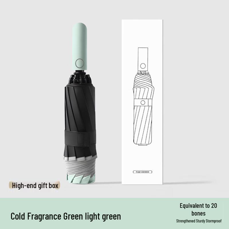 Современный автоматический зонт с 20 ребрами обратного складывания