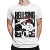 Funny Hellsings   T-Shirt for Men Crewneck 100% Cotton T Shirt  Short Sleeve Tees Printing Tops