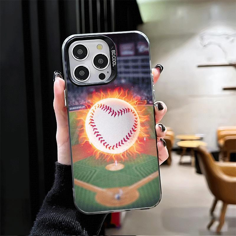 Baseball Sport Shockproof Phone Case for iPhone 18 17 Air 16 16E 15 Pro Max 14 Plus 13 Mini 12 Back Cover Anti Fall Fundas