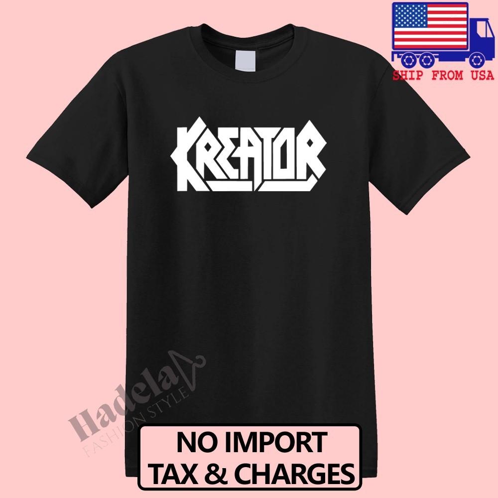 Kreator Men s Black Size S-5XL L