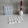 Creative Christmas Tree Ornament Mould Number Figure Pendant Silicone Mold Hanging Accessories Epoxy Resin Jewelry Mold