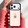 Cute Avocado Cartoon Phone Case for iPhone 17 16 15 14 13 Pro Max Back Cover for 12 11 Pro Coque