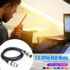 5.9ft DMX Stage DJ Cable XLR 3Pin Male To Female Connector Wire