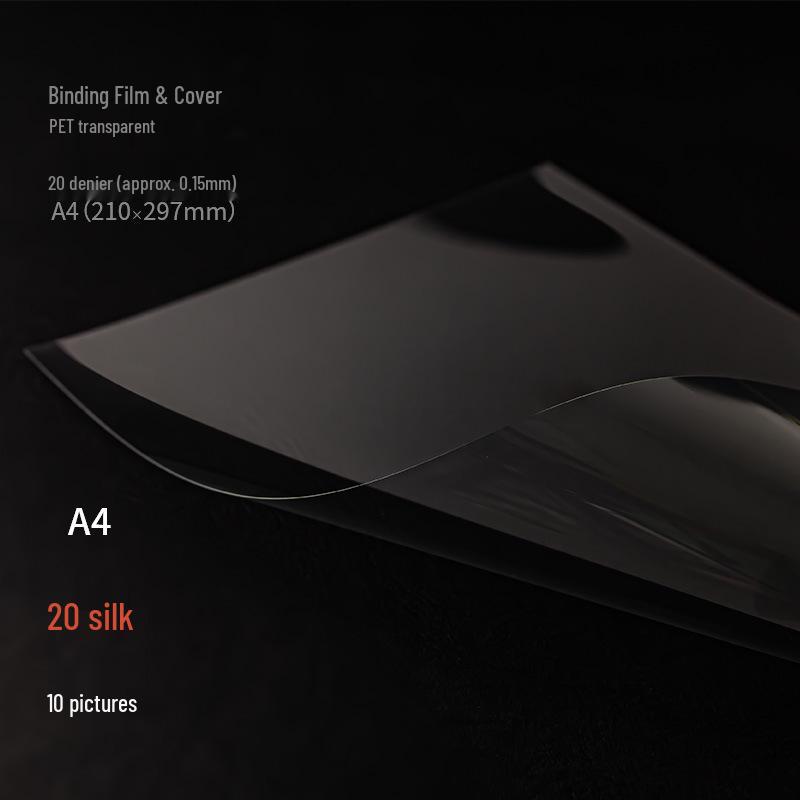 A4/A3 Frosted Transparent PVC Film for Art & Craft 