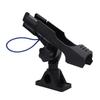 Boat Fishing Rod Holder Side Deck Mount 360 Degrees Rotatable Pole Holder for Kayak Boat with Anti Lost Rope