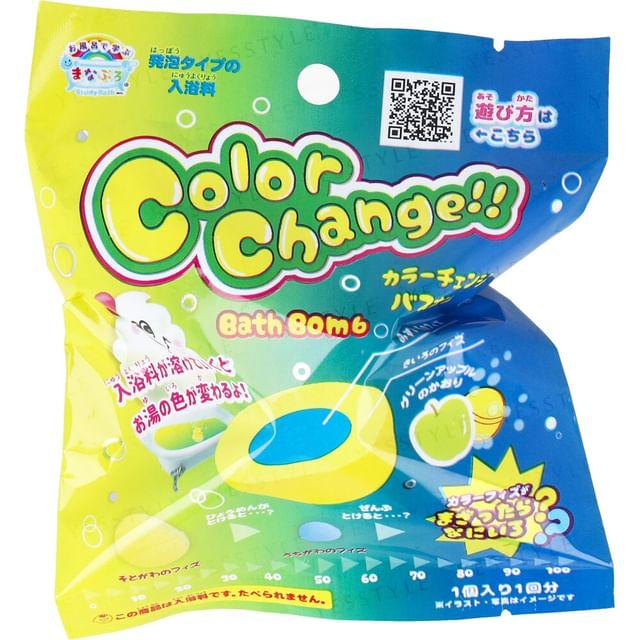 MANABURO - Color Change Yellow Bath Ball 1 pc